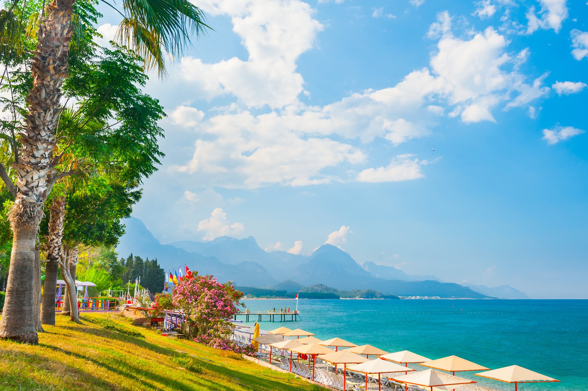 rajska plaża Kemer Turcja